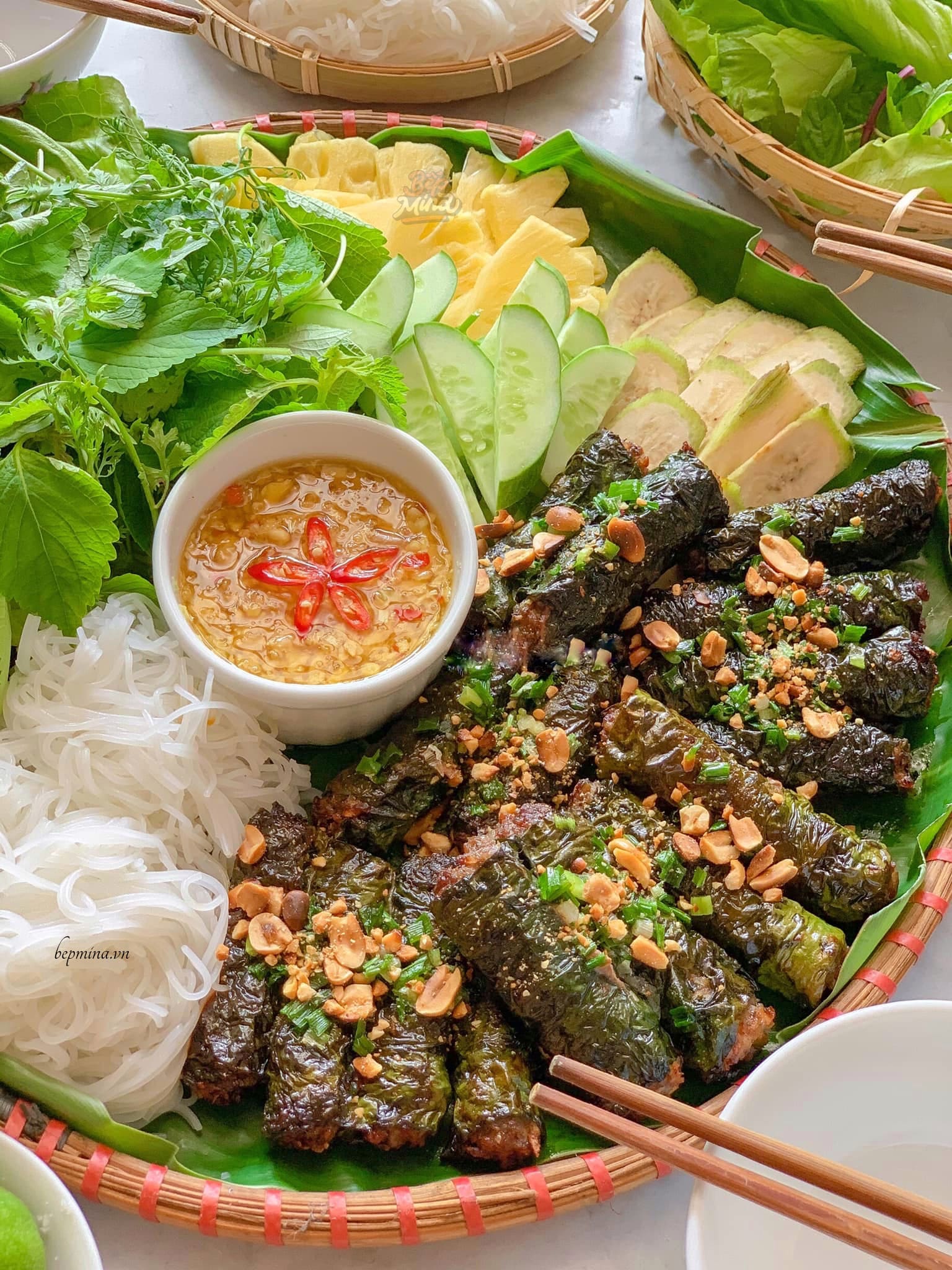 Bò Cuốn Lá Lốt