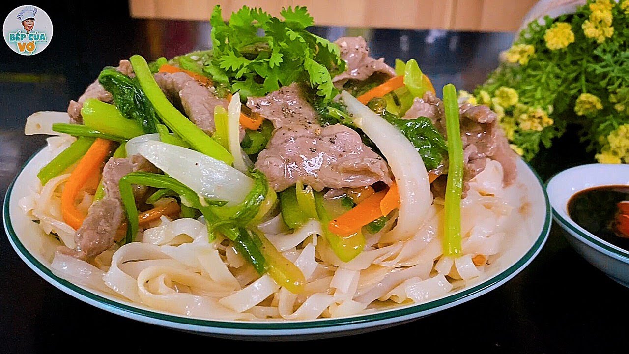 Phở Xào Bò
